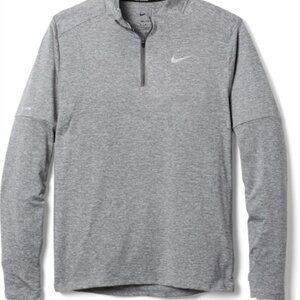 Nike Element Men's Half Zip Dri‎ Fit Running Top 40 UPF Stretch NEW $70 Large